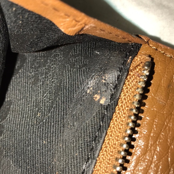 Rebecca Minkoff Brown Leather Crossbody Wallet - Picture 5 of 5